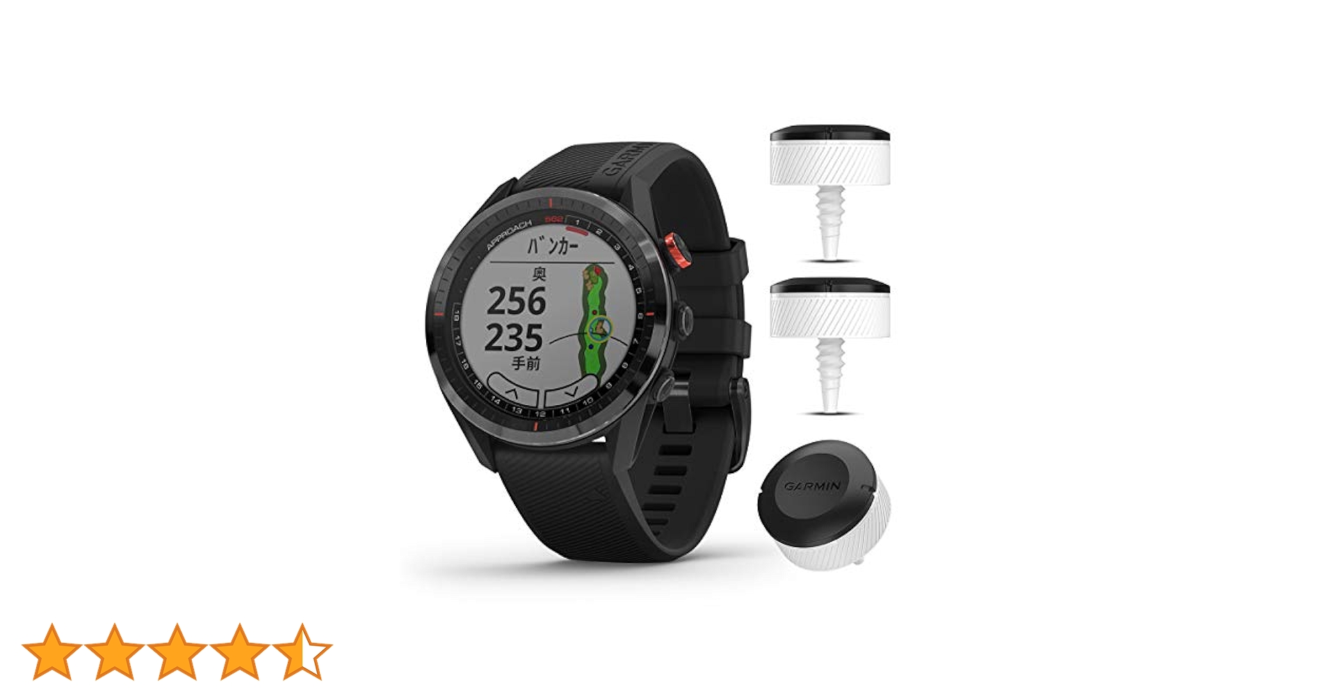 Garmin Approach S62 GPSナビ　ゴルフ　ブラック GARMIN ガーミン Approach S62 （ブラック） Approach ゴルフ